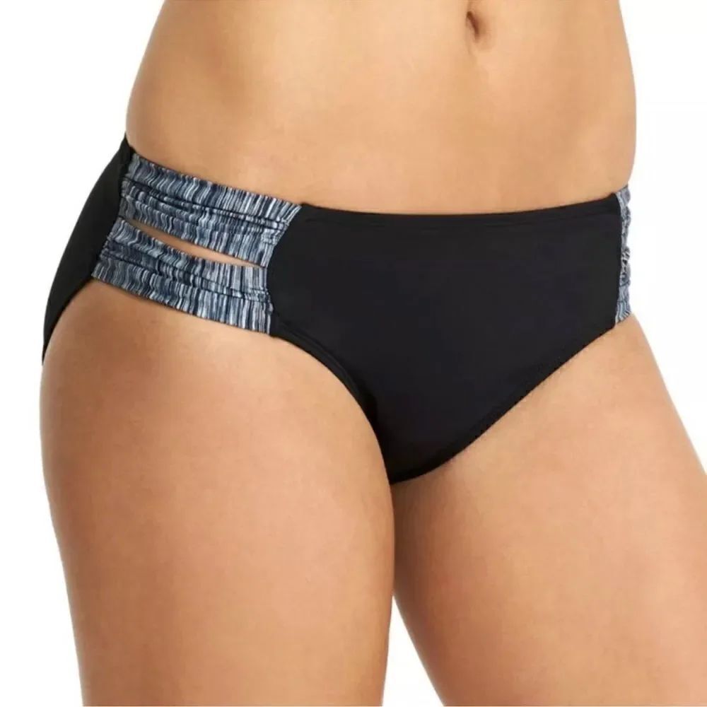 NWT Athleta Paddleout Space Dye Bottom Black Size M